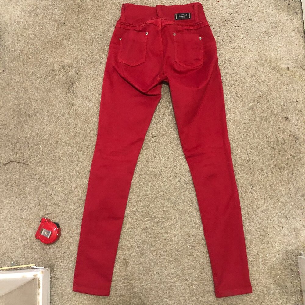 Cysm Pants Womens Push Up Jeans Size 7 Womens - Picture 8 of 11